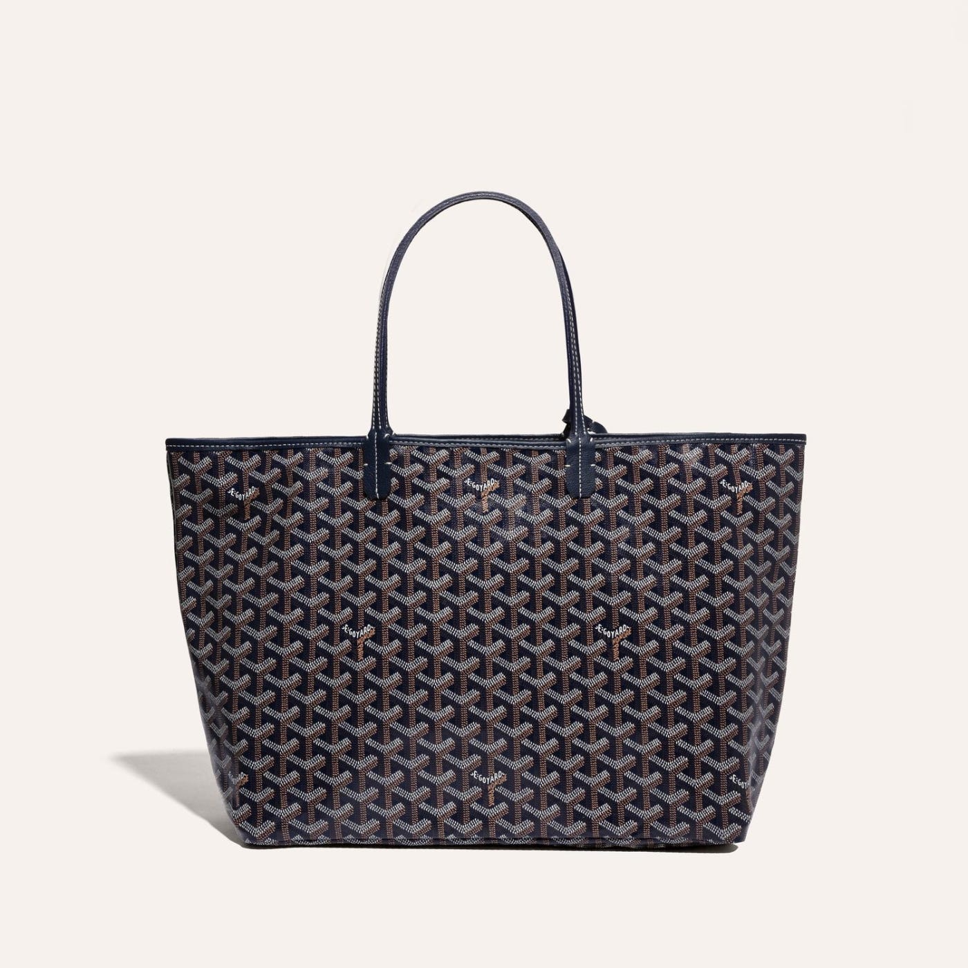 Goyard Saint Louis PM Tote Bag Navy Blue - Image 2